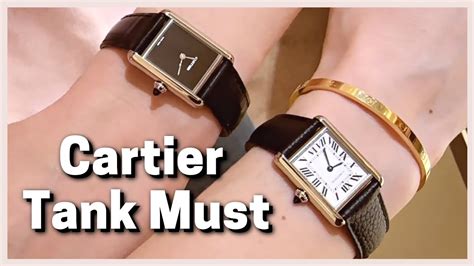 cartier tank ultra thin|cartier tank small vs large.